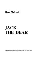 Cover of: Jack the Bear