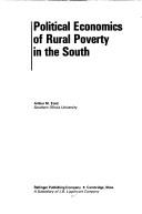 Cover of: Political economics of rural poverty in the South by Arthur M. Ford