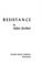 Cover of: Resistance.