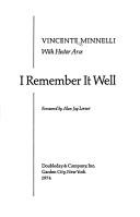 I remember it well by Vincente Minnelli