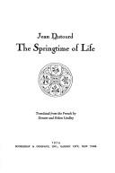 Cover of: The springtime of life.