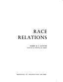 Cover of: Race relations