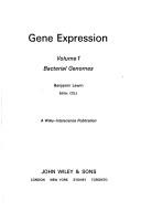 Gene expression by Benjamin Lewin
