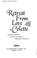 Cover of: Retreat from love