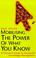 Cover of: Mobilising the Power of What You Know