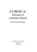Cover of: Corsica: portrait of a granite island.