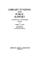 Cover of: Library funding and public support