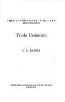 Cover of: Trade unionism