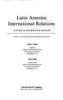 Cover of: Latin America, international relations by Finan, John J., Finan, John J.