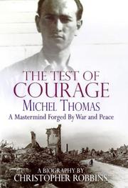 Cover of: The test of Courage by Christopher Robbins