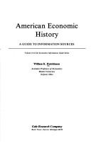 Cover of: American economic history by William Kenneth Hutchinson