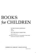 Cover of: Picture books for children.