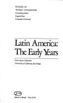 Cover of: Latin America: the early years.