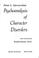 Cover of: Psychoanalysis of character disorders