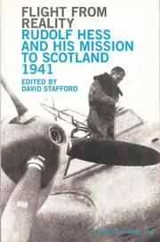 Cover of: Flight from Reality: Rudolf Hess and His Mission to Scotland 1941