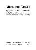 Cover of: Alpha and omega.