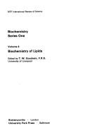 Cover of: Biochemistry of lipids