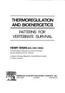 Thermoregulation and bioenergetics by Swan, Henry