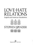 Cover of Love-hate relations