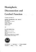 Cover of: Hemispheric disconnection and cerebral function. | Cerebral Function Symposium Coronado, Calif. 1971.