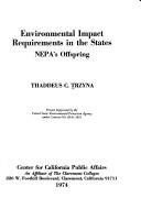 Cover of: Environmental impact requirements in the States: NEPA's offspring