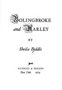 Cover of: Bolingbroke and Harley.