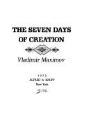 Cover of: The seven days of creation