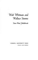 Cover of: Walt Whitman and Wallace Stevens.