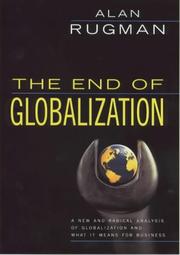 Cover of: The end of globalization