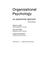 Cover of: Organizational psychology