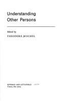 Cover of: Understanding other persons.