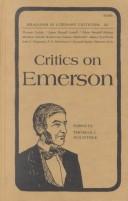 Cover of: Critics on Emerson.
