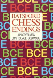 Cover of: BCE: Batsford Chess Endings