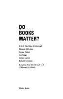 Do books matter? by Brian Havelock Baumfield