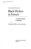 Black writers in French by Lilyan Kesteloot