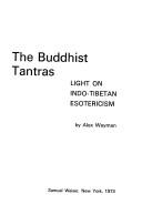 Cover of: The Buddhist Tantras | Alex Wayman