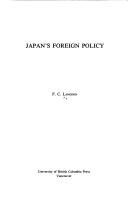 Cover of: Japan's foreign policy