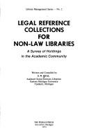 Cover of: Legal reference collections for non-law libraries by S. W. Beal
