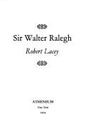Cover of: Sir Walter Ralegh.