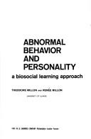 Cover of: Abnormal behaviorand personality: a biosocial learning approach