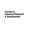 Cover of: Careers in industrial research & development