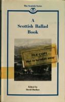 Cover of: A Scottish ballad book. by Buchan, David
