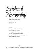 Cover of: Peripheral neuropathy by 78 authorities