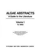 Cover of: Algae abstracts: a guide to the literature.