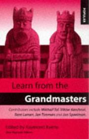 Cover of: Learn From the Grandmasters: New Algebraic Edition