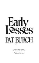 Cover of: Early losses.