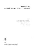 Cover of: Models of human neurological diseases