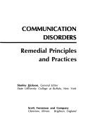 Communication disorders by Stanley Dickson