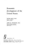 Cover of: Economic development of the United States by Ralph Gray