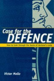 Case for the Defence by Victor Mollo